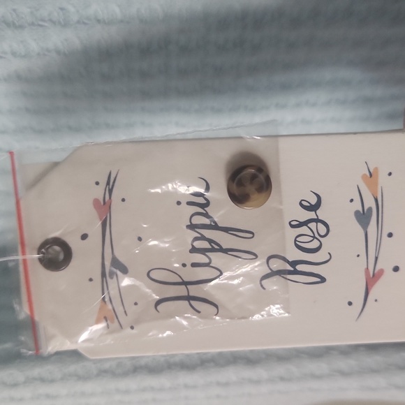 Hippie Rose Juniors' Tie Front Knit Top - Picture 7 of 11